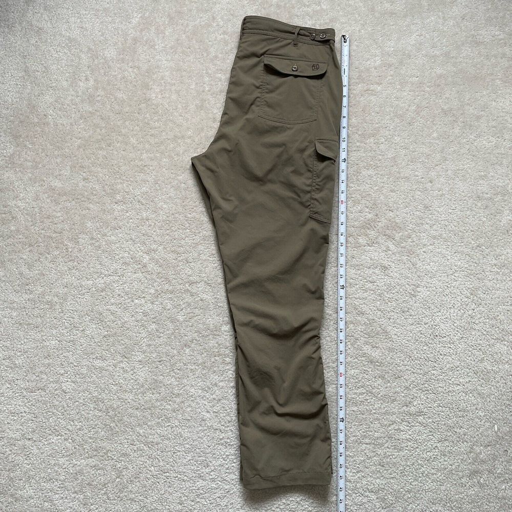 Clothing Arts Pants P Cubed Pick Pocket Proof Brown Cargo Convertible Women's 16 - Picture 5 of 12